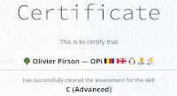 [Certificate C (Advanced)]