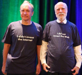 [I didn’t invent the Internet – I did not invent the Web]
