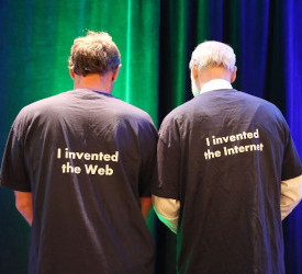 [I invented the Web – I invented the Internet]