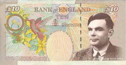 [Alan Turing currency]